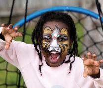 Summer Reading Kickoff Face Painting with Art by Lavinia 